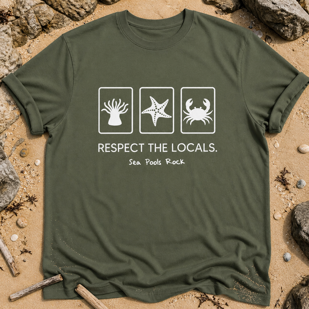 Respect The Locals - Rock Pools