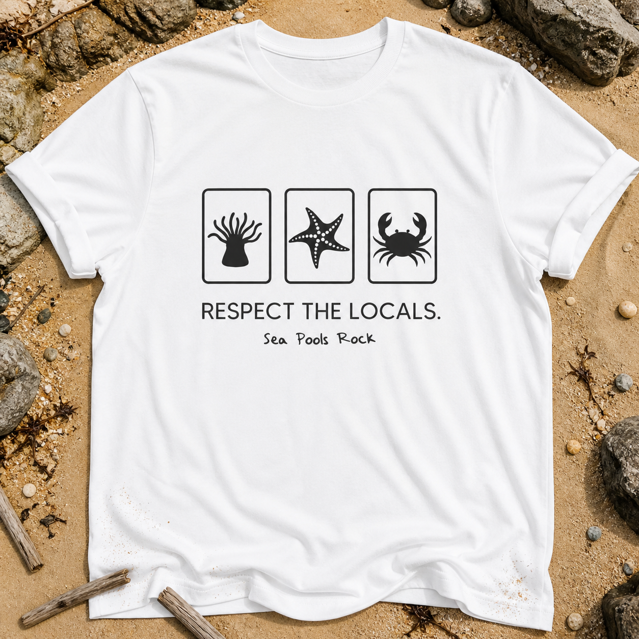 Respect The Locals - Rock Pools