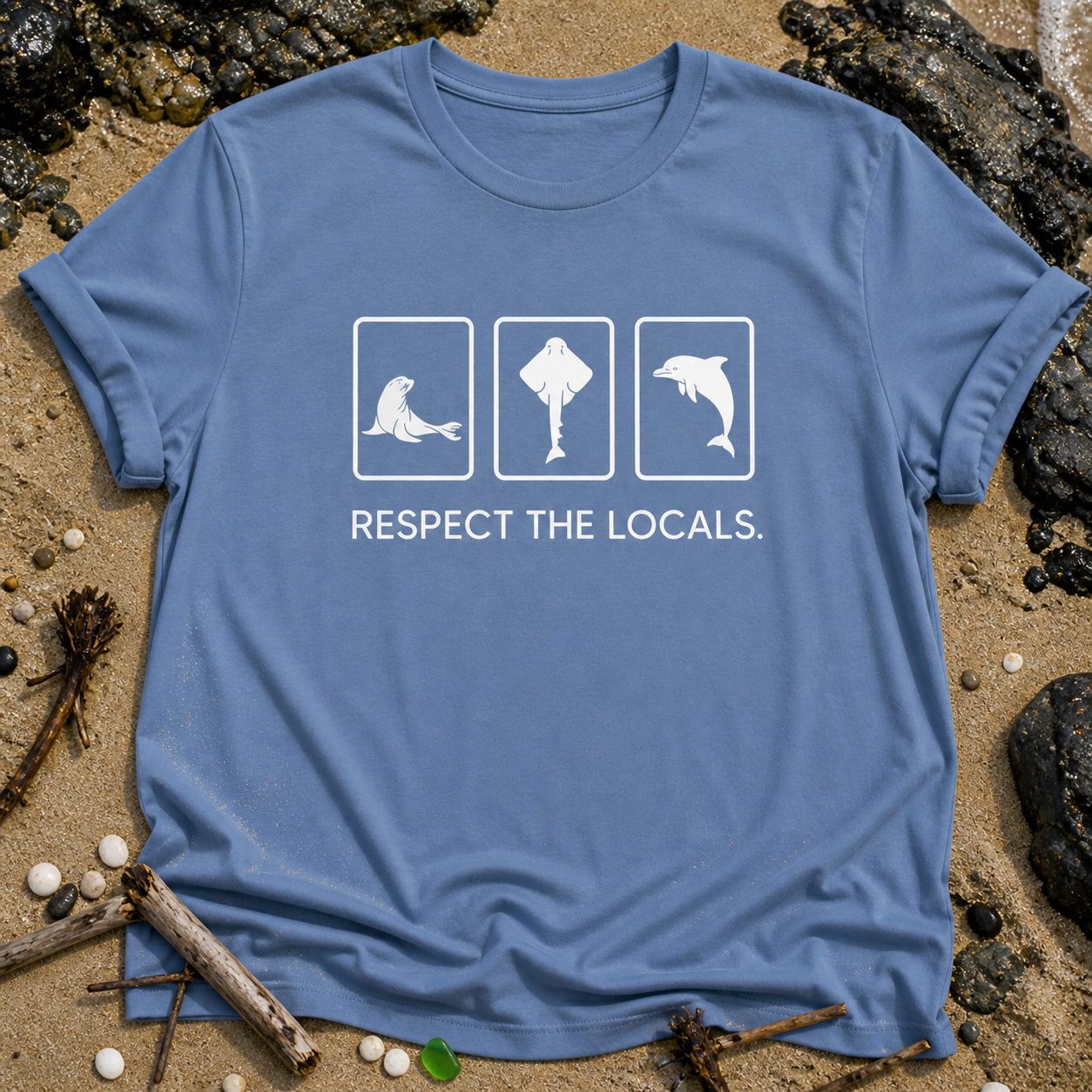 Respect The Locals - Ocean