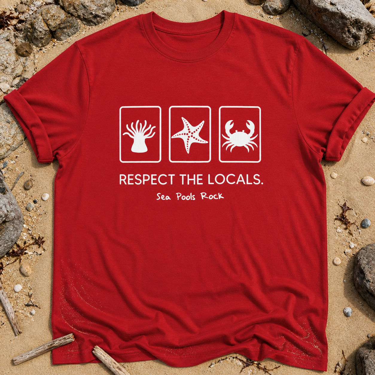 Respect The Locals - Rock Pools