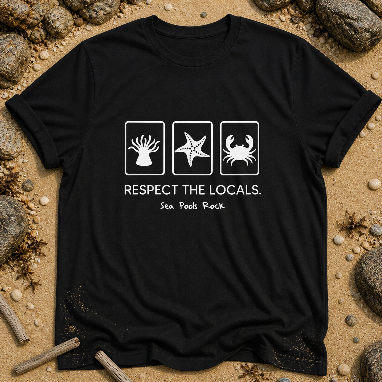 Respect The Locals - Rock Pools