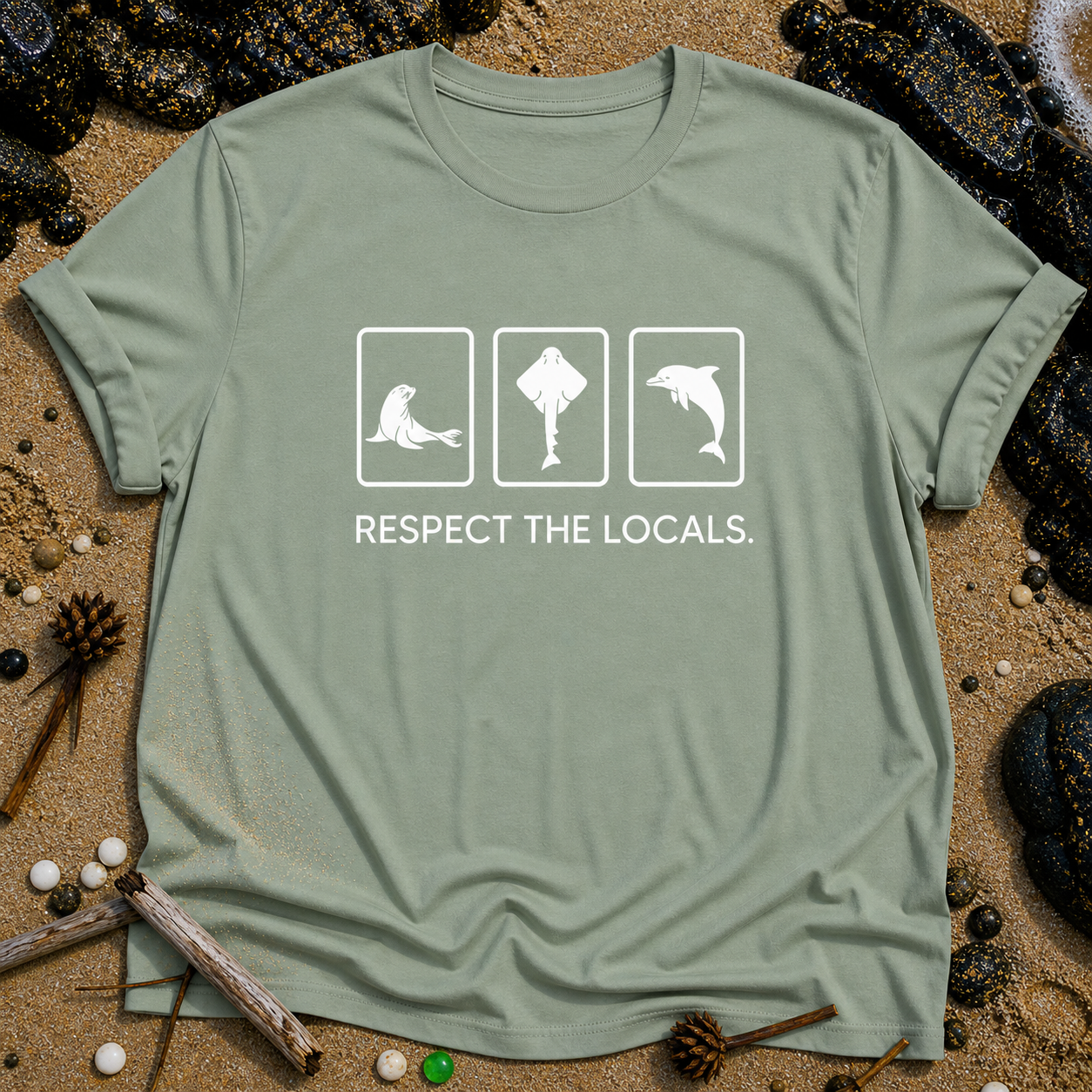 Respect The Locals - Ocean