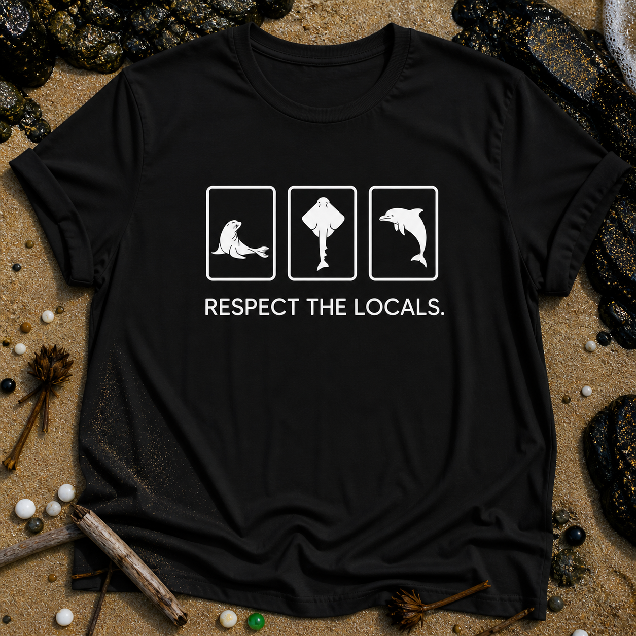 Respect The Locals - Ocean
