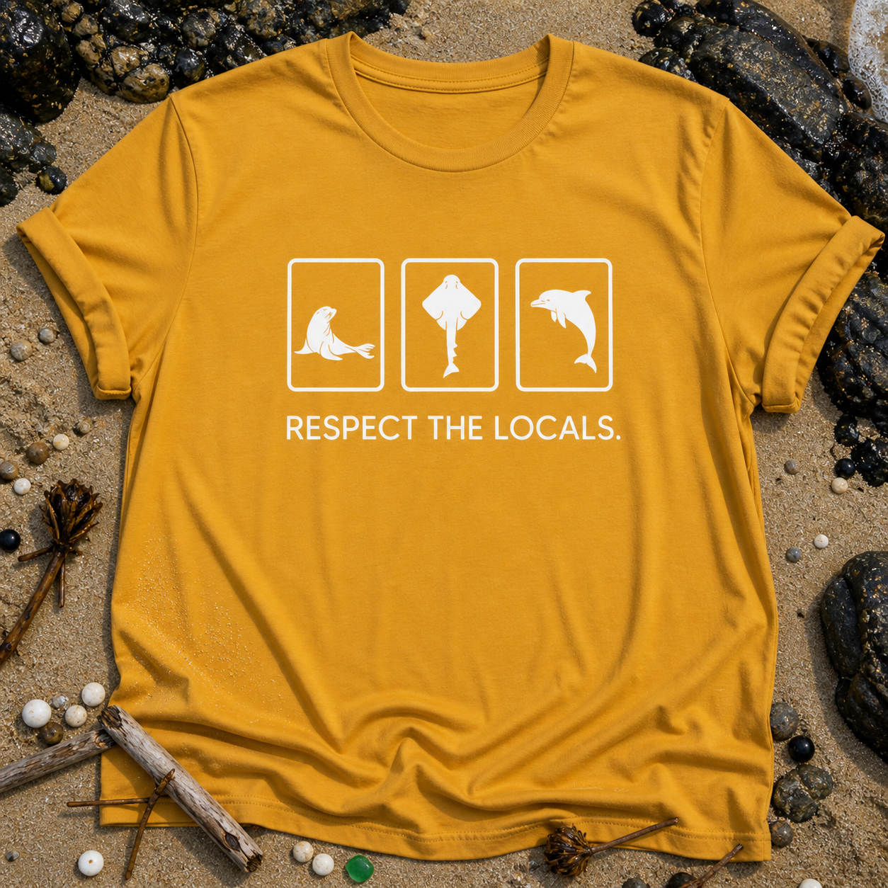 Respect The Locals - Ocean