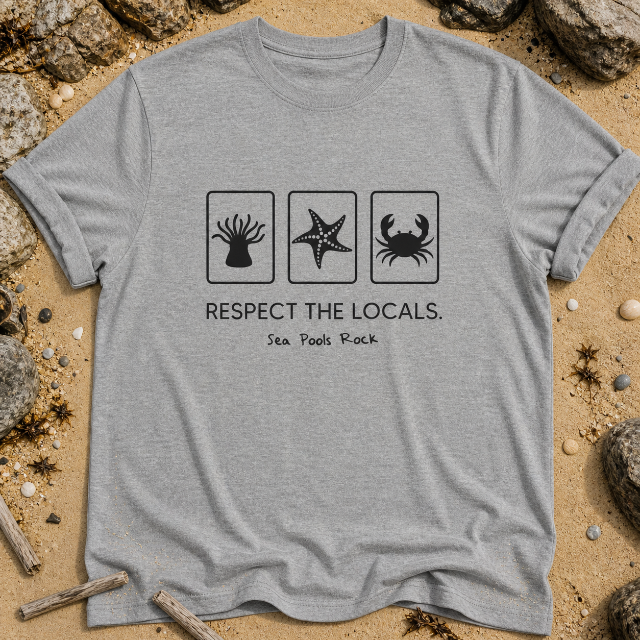 Respect The Locals - Rock Pools