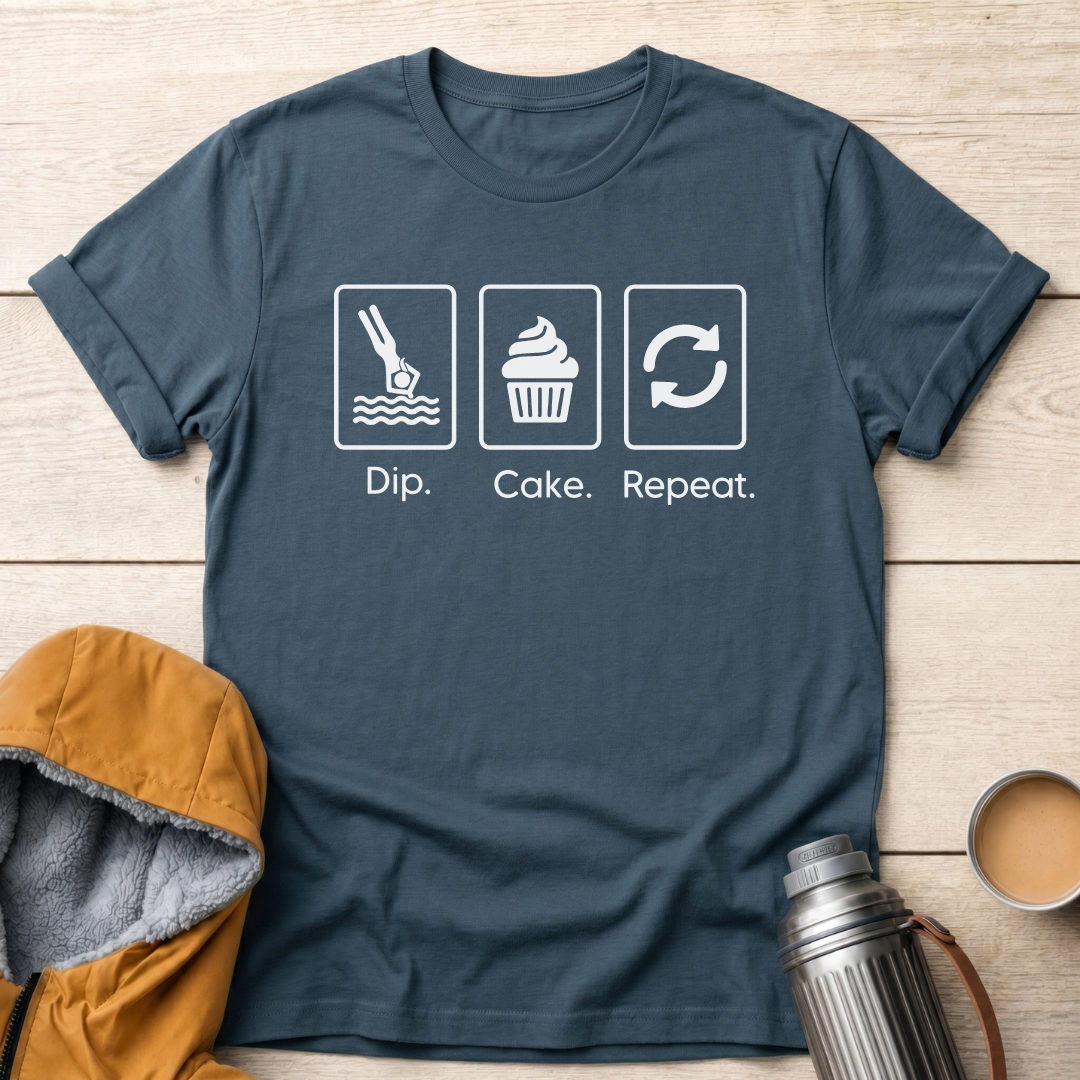 Dip. Cake. Repeat.