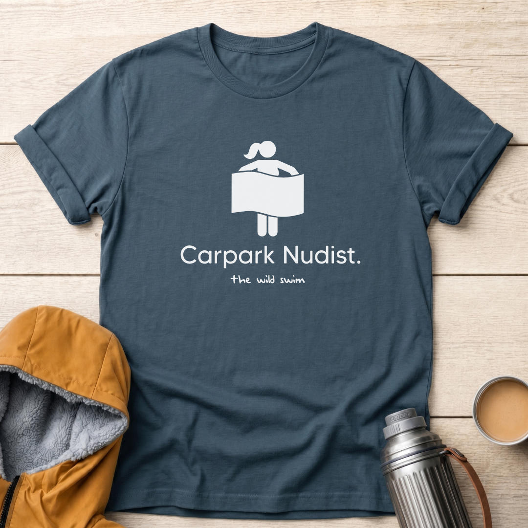 Carpark Nudist Woman