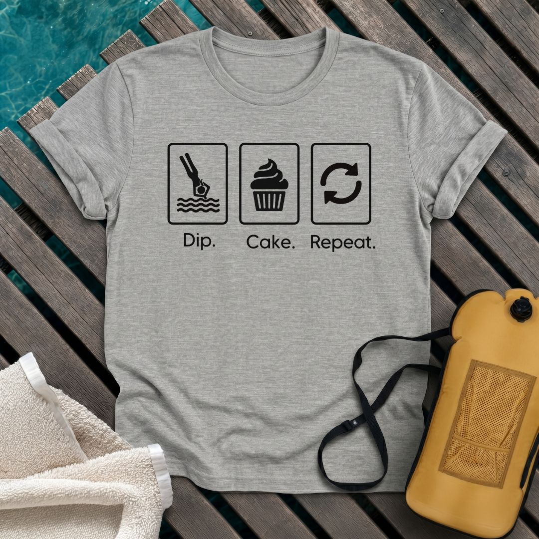 Dip. Cake. Repeat.