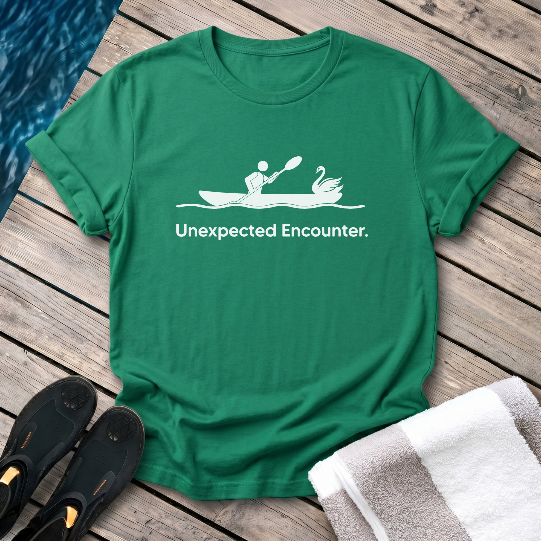 Unexpected Encounter - Swan Kayaker Male