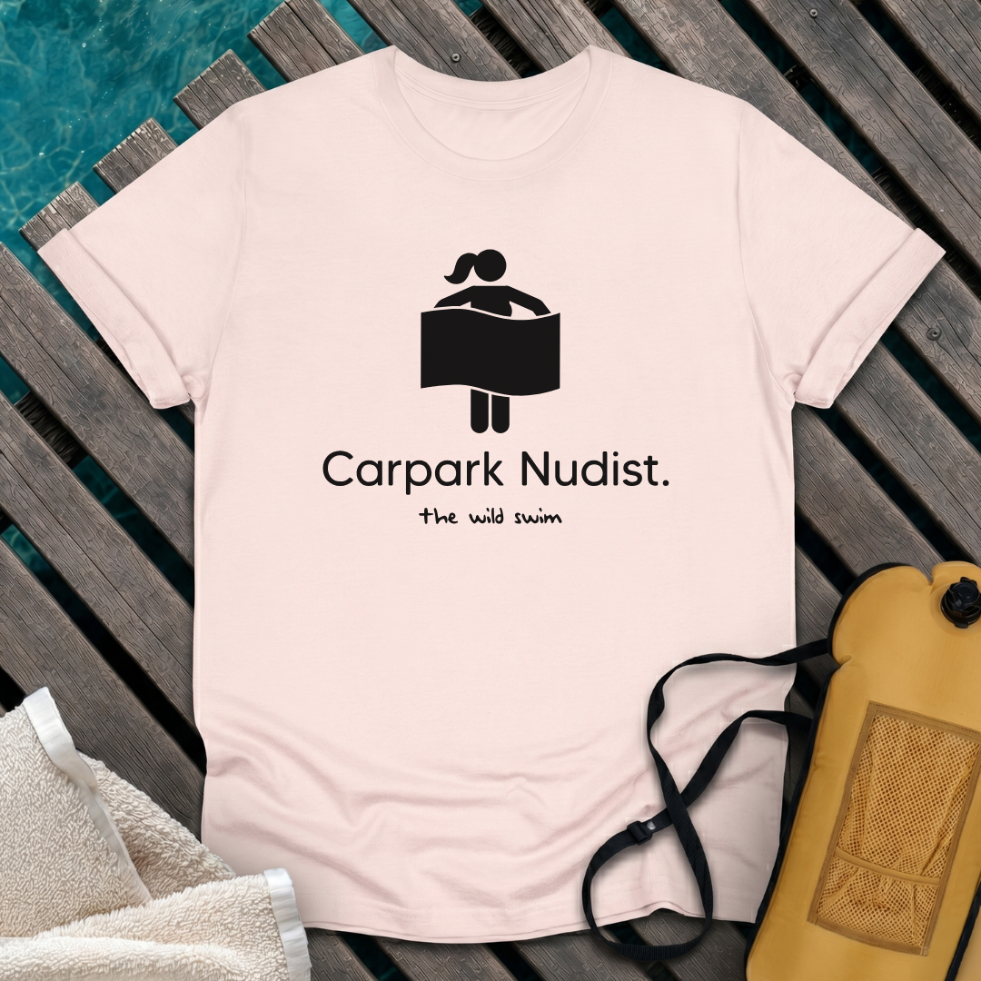 Carpark Nudist Woman