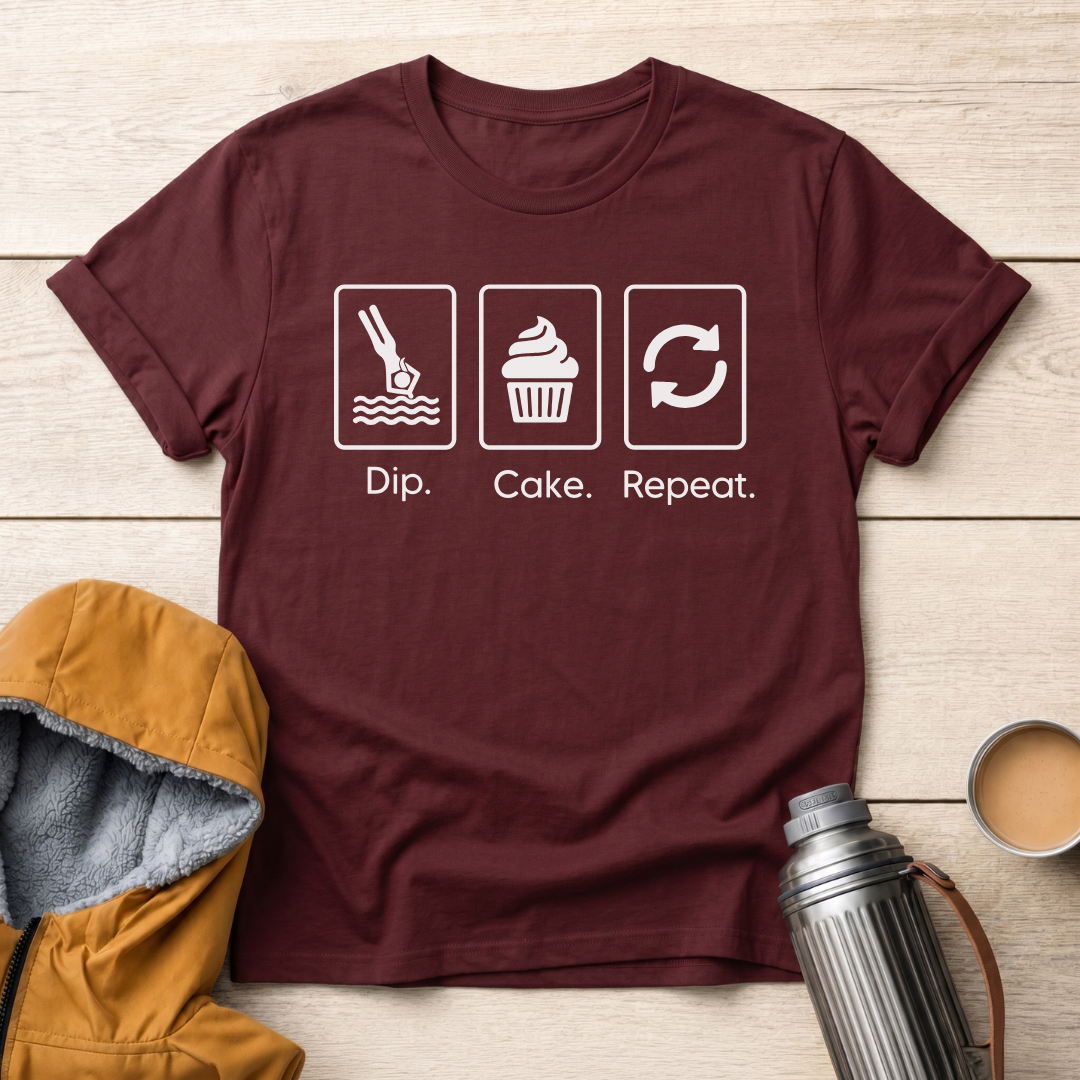 Dip. Cake. Repeat.