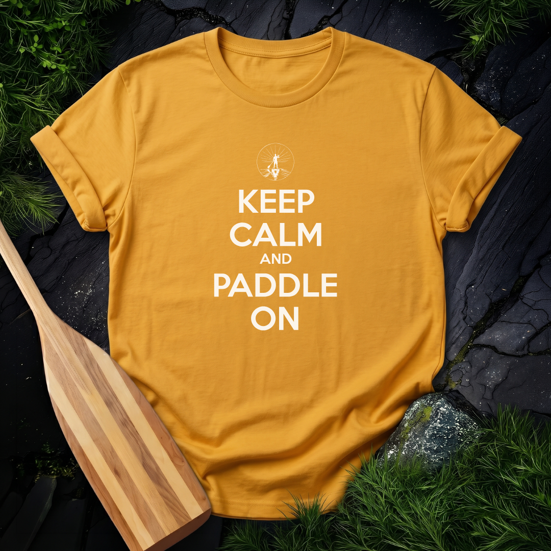 Keep Calm and Paddle On - Paddleboard Male