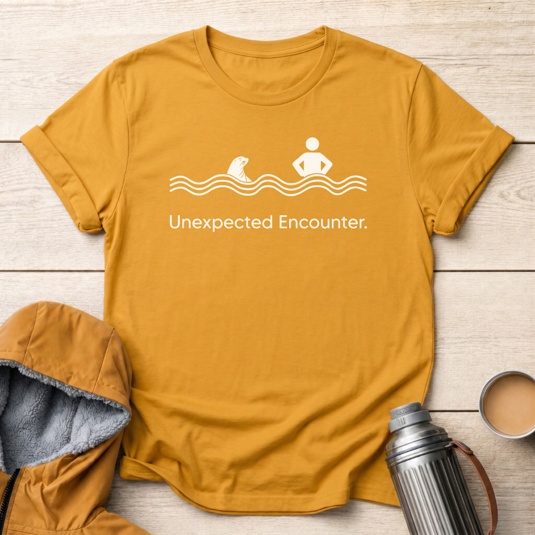 Unexpected Encounter Swimming Seal