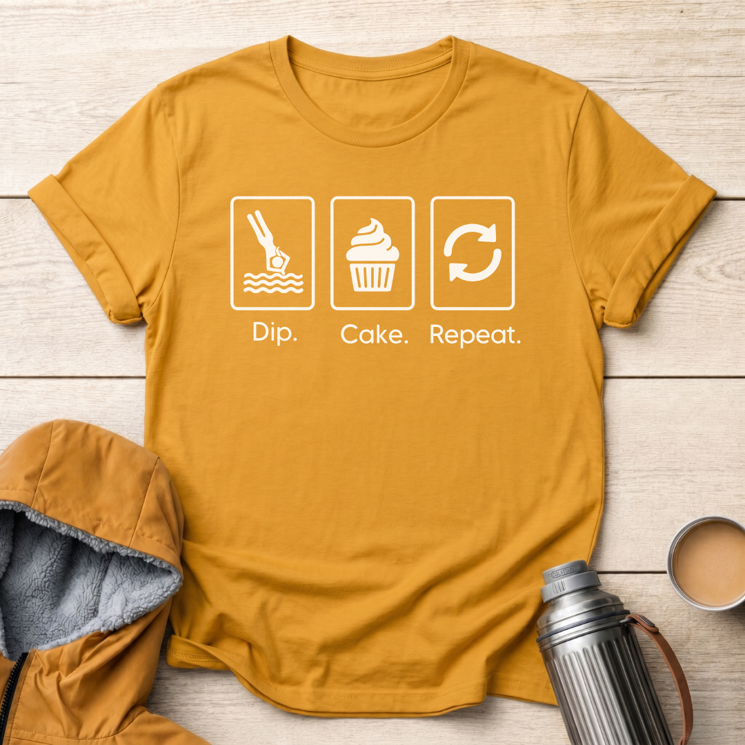 Dip. Cake. Repeat.