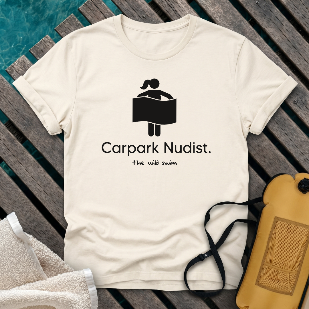 Carpark Nudist Woman