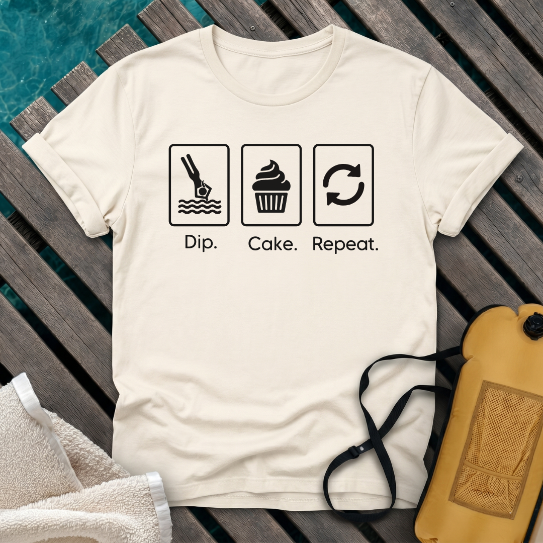 Dip. Cake. Repeat.