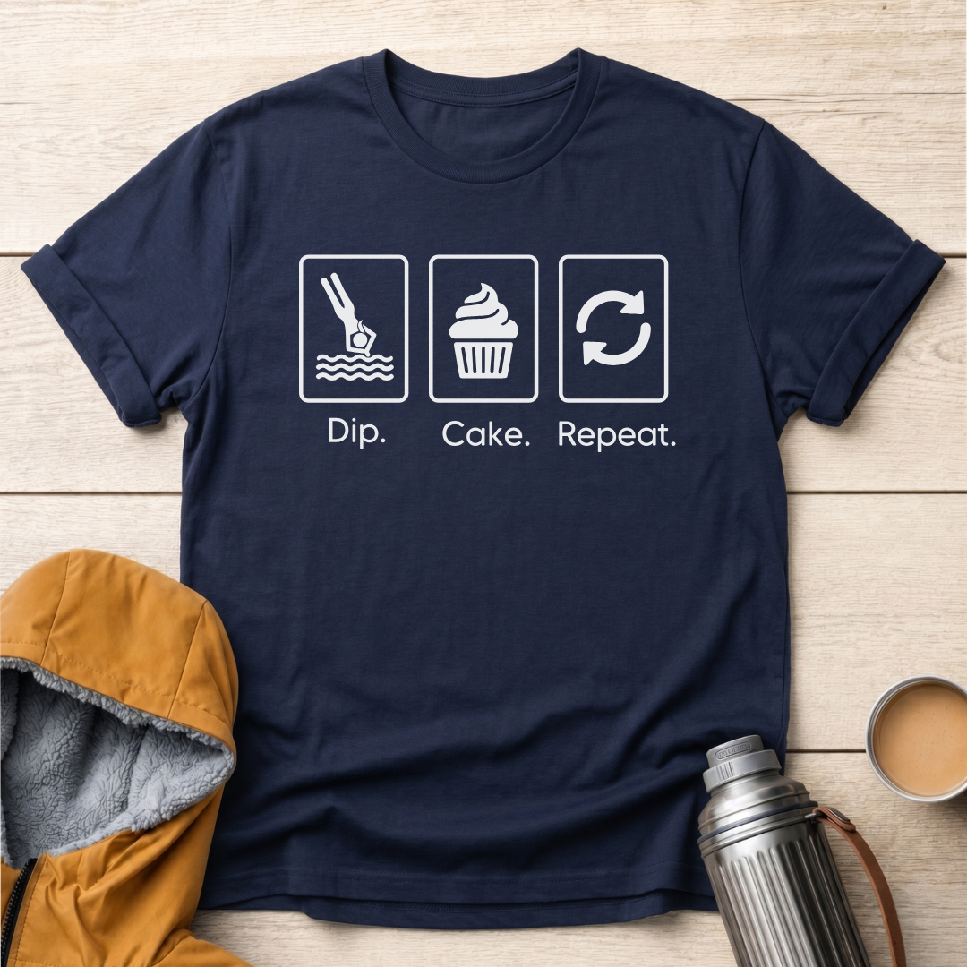 Dip. Cake. Repeat.