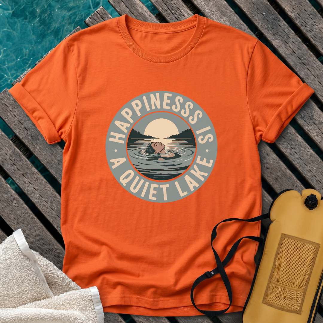 Happiness Is A Quiet Lake