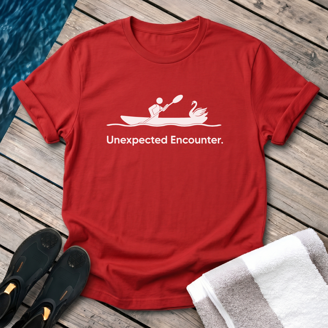 Unexpected Encounter - Swan Kayaker Male