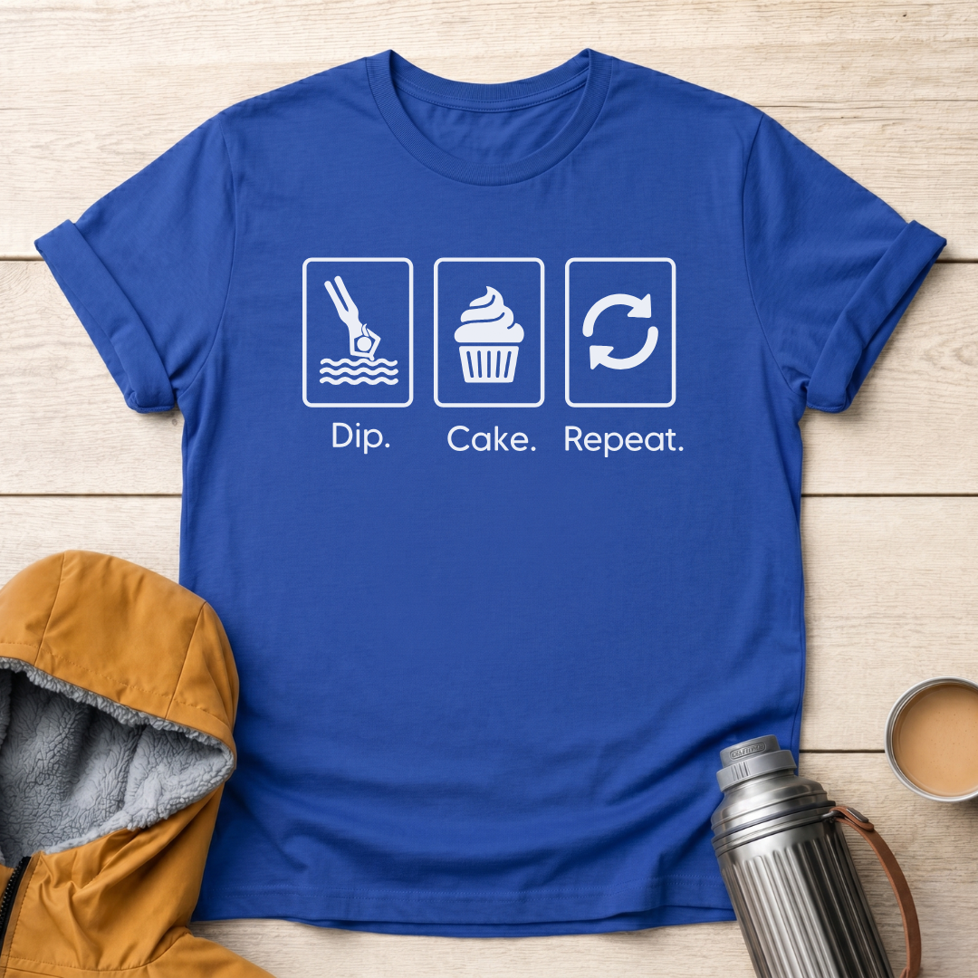 Dip. Cake. Repeat.