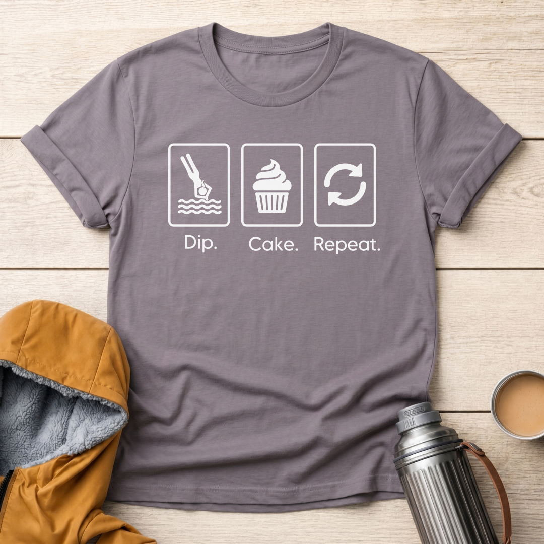 Dip. Cake. Repeat.