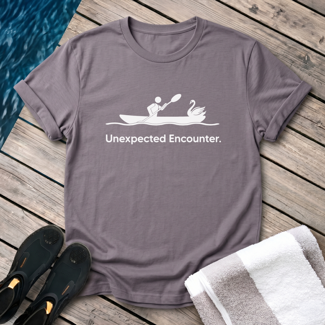 Unexpected Encounter - Swan Kayaker Male