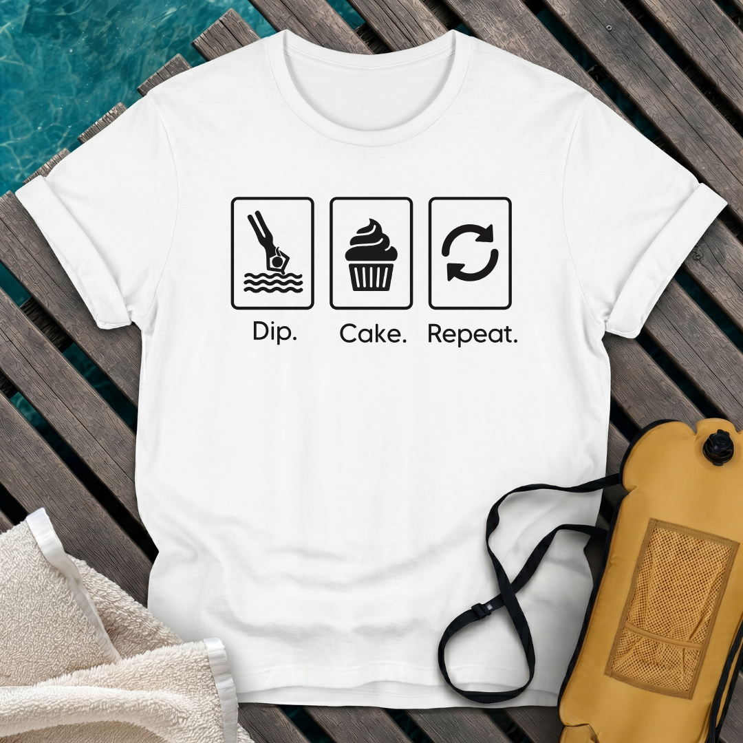 Dip. Cake. Repeat.