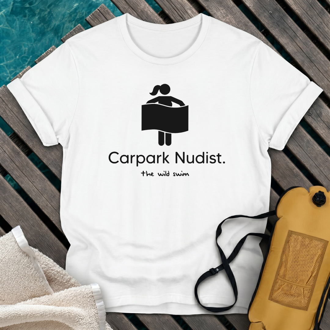Carpark Nudist Woman