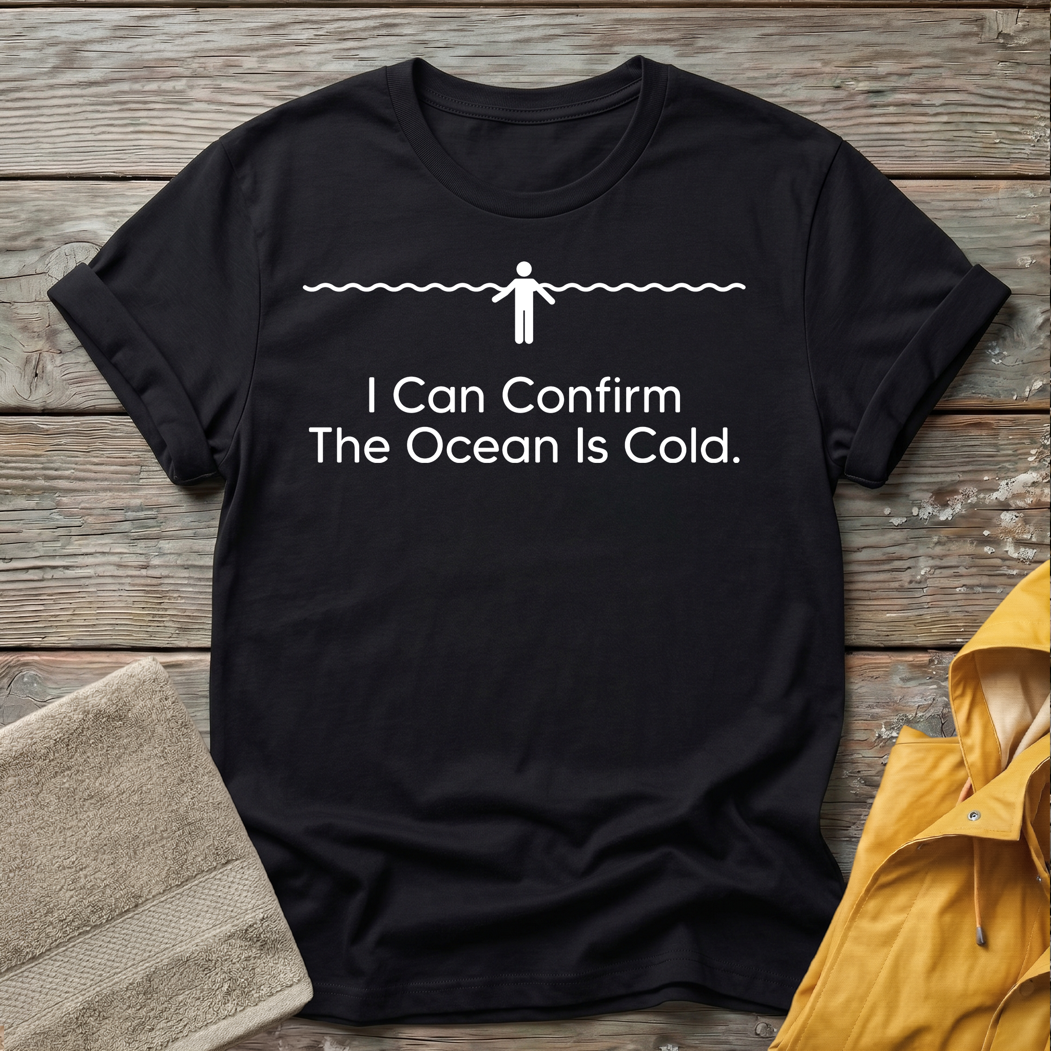 I Can Confirm The Ocean Is Cold