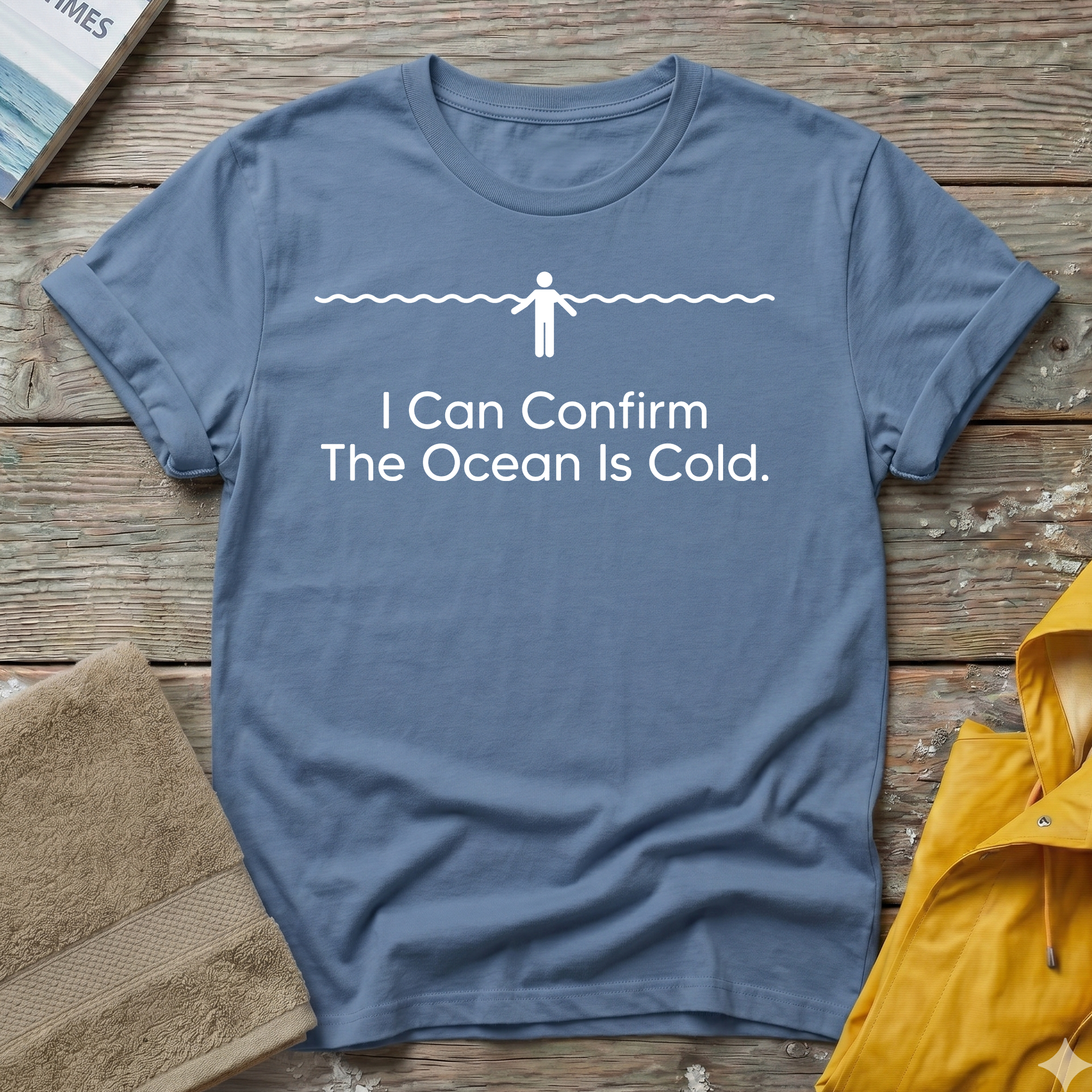 I Can Confirm The Ocean Is Cold
