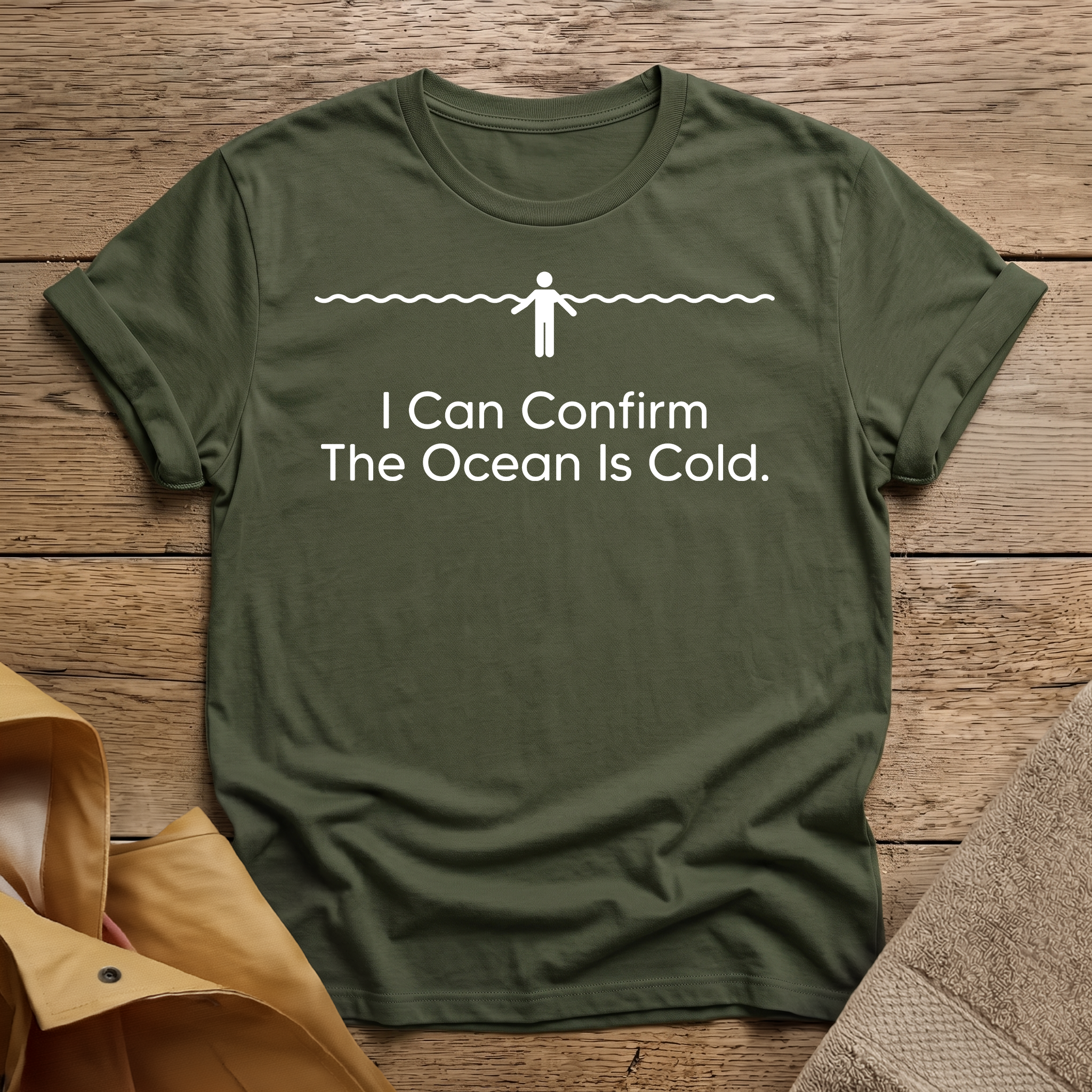 I Can Confirm The Ocean Is Cold