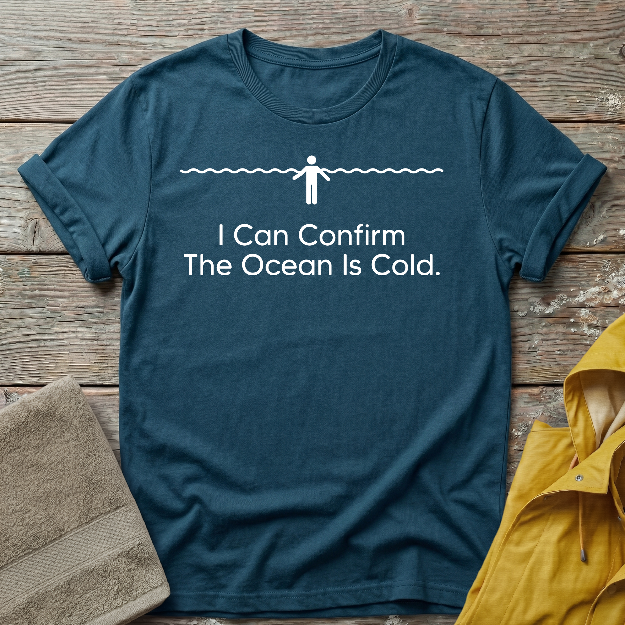 I Can Confirm The Ocean Is Cold